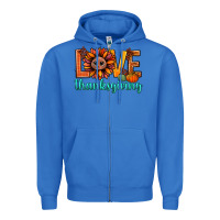 True Royal love thanksgiving bbs Zipper Hoodie - BundleAndBundleShop