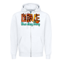 White love thanksgiving bbs Zipper Hoodie - BundleAndBundleShop