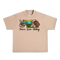 Burro peace love turkey Urban Heavy Tee - LillyAllenDesigns