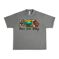 Tornado peace love turkey Urban Heavy Tee - LillyAllenDesigns