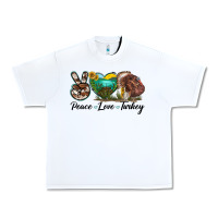 White peace love turkey Urban Heavy Tee - LillyAllenDesigns