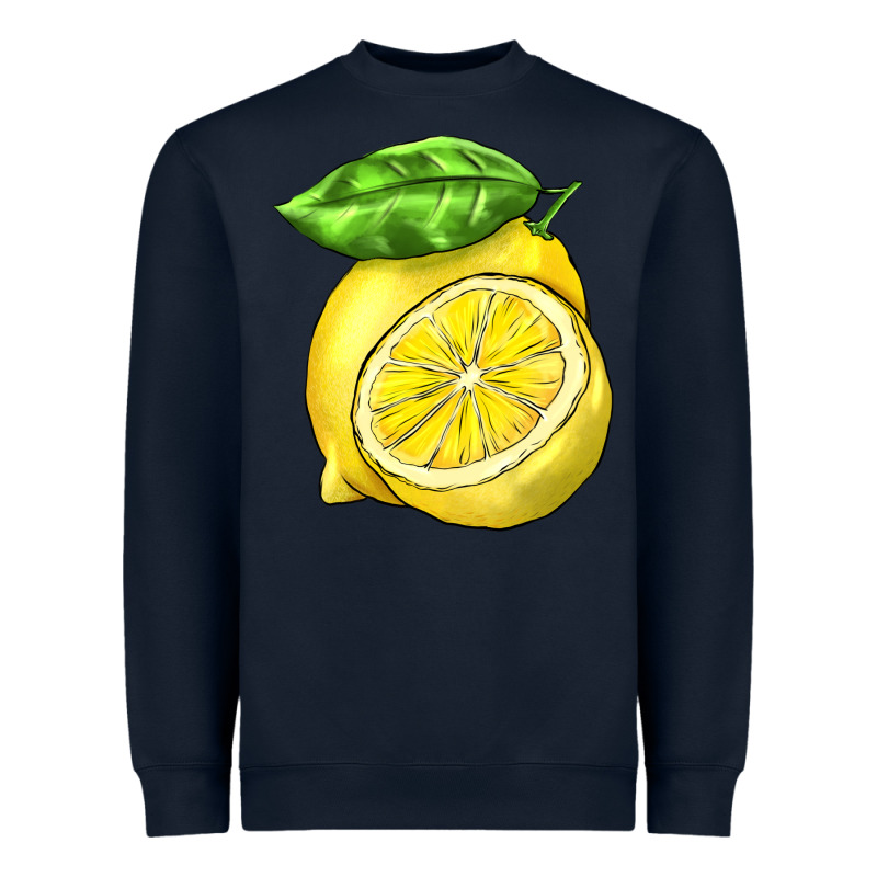 Lemon Heavyweight Sweatshirt by BarkalooDesign | Teevron