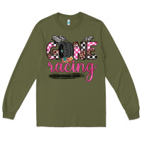 Army Green gone racing Long Sleeve Tee - JahusDesignShop