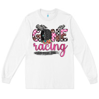 White gone racing Long Sleeve Tee - JahusDesignShop