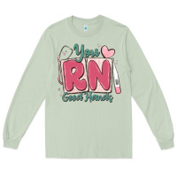 Matcha you rn good hands registered nurse Long Sleeve Tee - MaliasSmallBusiness
