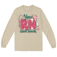 Mushroom you rn good hands registered nurse Long Sleeve Tee - MaliasSmallBusiness