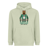Matcha German shepherd dog Christmas Heavyweight Hoodie - Bettercallsaul