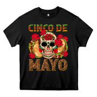 Black Cinco de Mayo Heavy Core Tee - texasbilliewilder