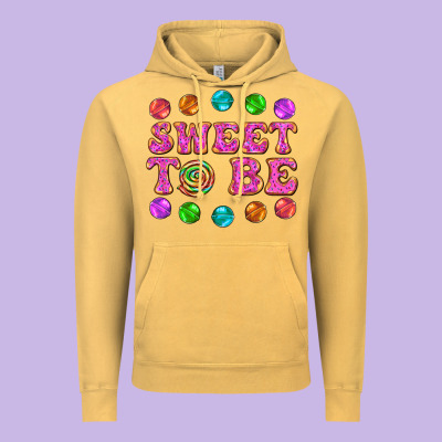 Sweet To Be Candy Vintage Hoodie Designed By Adodesignshop