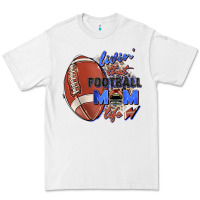 White livin' that football mom life Premium Tee - Zillion Design Studio