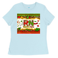 Baby Blue registered nurse juneteenth Ladies Tee - Zillion Design Studio