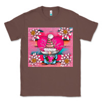 Chestnut v.d gnome and lotus tumbler Classic Tee - AdoDesignShop