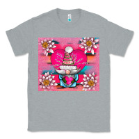 Heather Grey v.d gnome and lotus tumbler Classic Tee - AdoDesignShop