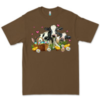 Cacao easter cows with chicks Premium Tee - AdoDesignShop