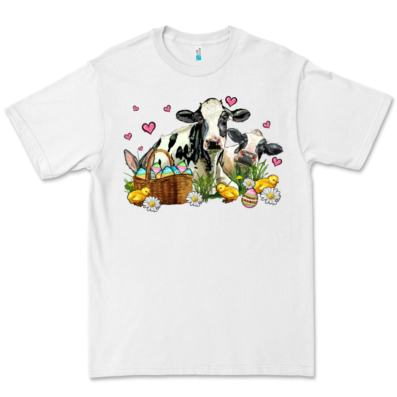 Easter Cows With Chicks Premium Tee by AdoDesignShop | Teevron