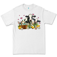 White easter cows with chicks Premium Tee - AdoDesignShop