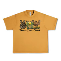 Peanut Butter peace love camel Urban Heavy Tee - LillyAllenDesigns