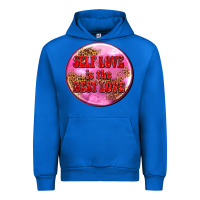 Cobalt self love is the best love olivia Urban Hoodie - OliviaCreatesArt