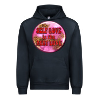 Navy self love is the best love olivia Urban Hoodie - OliviaCreatesArt