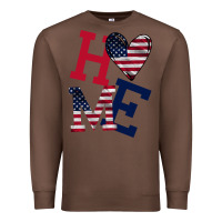 Chestnut American Flag Home Premium Sweatshirt - Bettercallsaul
