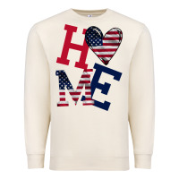 Sandshell American Flag Home Premium Sweatshirt - Bettercallsaul
