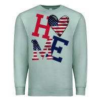 Seafoam American Flag Home Premium Sweatshirt - Bettercallsaul