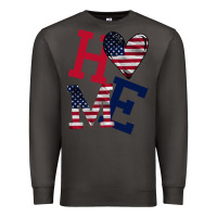Smoke American Flag Home Premium Sweatshirt - Bettercallsaul