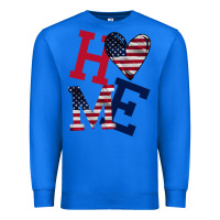 True Royal American Flag Home Premium Sweatshirt - Bettercallsaul