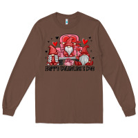Chestnut happy valentine's day Long Sleeve Tee - MaliasSmallBusiness