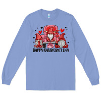 Colony Blue happy valentine's day Long Sleeve Tee - MaliasSmallBusiness