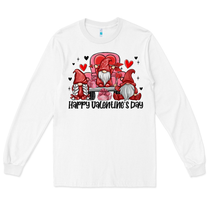 Happy Valentine's Day Long Sleeve Tee by MaliasSmallBusiness | Teevron
