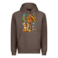 Coffee Love Turkey Thanksgiving Premium Hoodie - texasbilliewilder