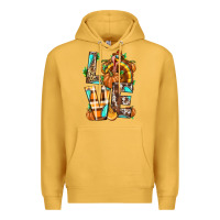 Mustard Love Turkey Thanksgiving Premium Hoodie - texasbilliewilder