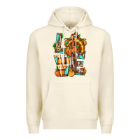 Sandshell Love Turkey Thanksgiving Premium Hoodie - texasbilliewilder