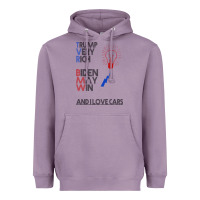 Lavender trump biden cars Heavyweight Hoodie - Bettercallsaul