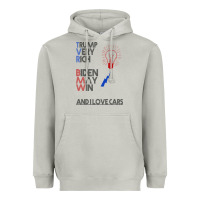 Moon Dust trump biden cars Heavyweight Hoodie - Bettercallsaul