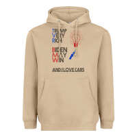 Mushroom trump biden cars Heavyweight Hoodie - Bettercallsaul