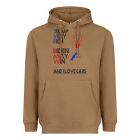 Toasted Coconut trump biden cars Heavyweight Hoodie - Bettercallsaul