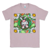 Lilac Easter Bunny Classic Tee - CowhideDigitalArt
