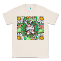 Natural Easter Bunny Classic Tee - CowhideDigitalArt