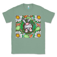 Sage Easter Bunny Classic Tee - CowhideDigitalArt
