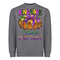 Storm mardi gras king cage calories don't count Heavyweight Sweatshirt - BarkalooDesign