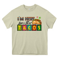 Mossy I'm Here For The Tacos Heavy Core Tee - texasbilliewilder