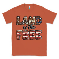 Copper Land of the free America western pattern Classic Tee - Jasminsmagicworld