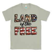 Matcha Land of the free America western pattern Classic Tee - Jasminsmagicworld