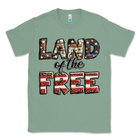 Sage Land of the free America western pattern Classic Tee - Jasminsmagicworld