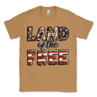 Toasted Coconut Land of the free America western pattern Classic Tee - Jasminsmagicworld
