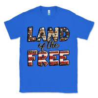 True Royal Land of the free America western pattern Classic Tee - Jasminsmagicworld
