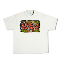 Pistachio ladybug one background Urban Heavy Tee - BarkalooDesign