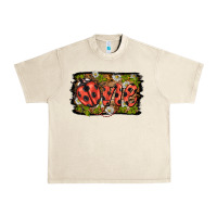 Sandshell ladybug one background Urban Heavy Tee - BarkalooDesign